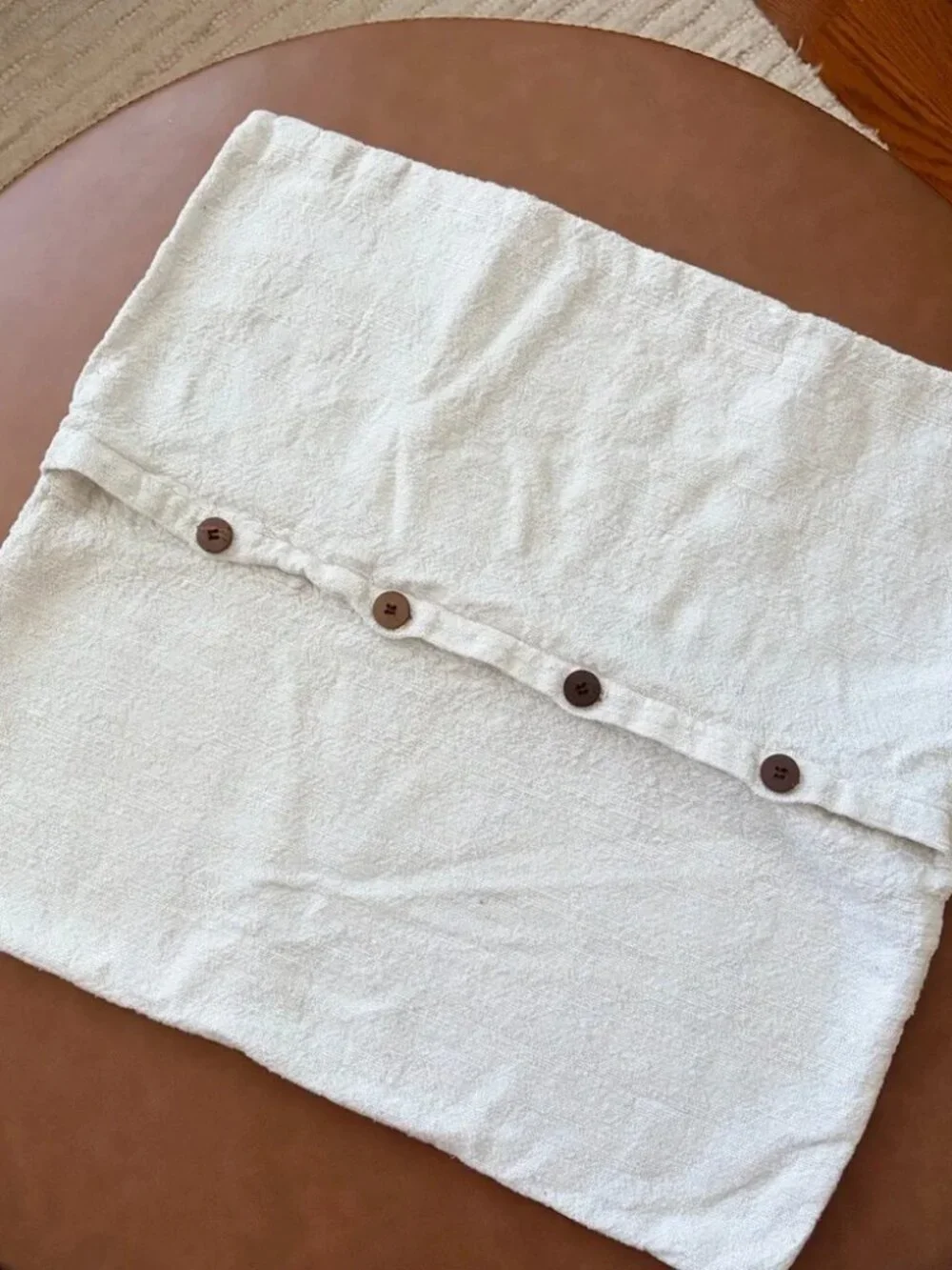 West Elm‎ Cotton Silk Simple Stripe Pillow Cover - 24x24
